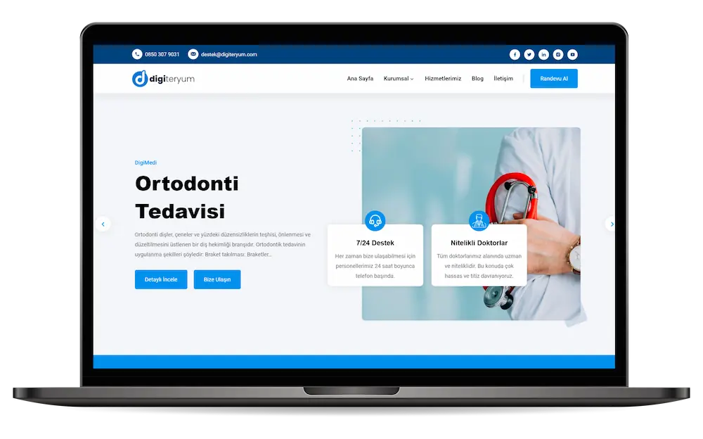 Digiteryum Hazır Tema Forest Teması